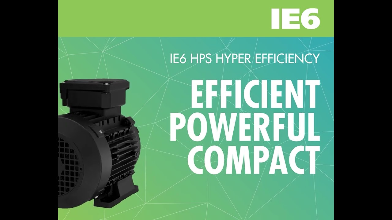 Revolution in industrial efficiency with the new Lafert IE6 HPS range